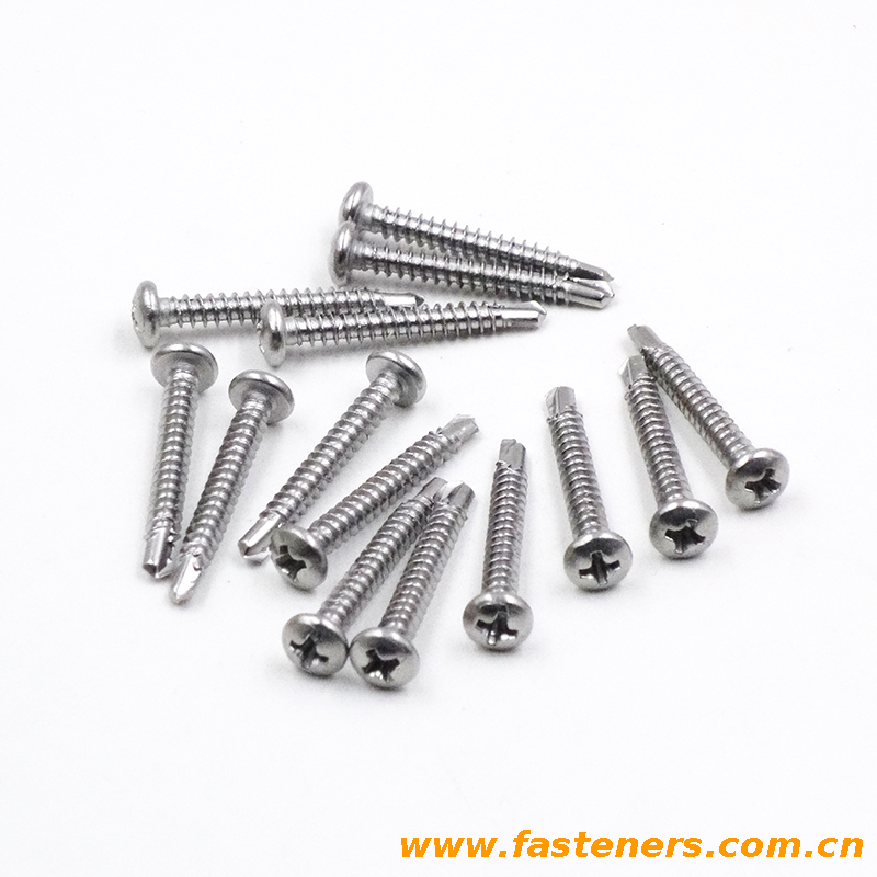 DIN7504 (N) Cross Recessed Pan Head Drilling Screws With Tapping Screw