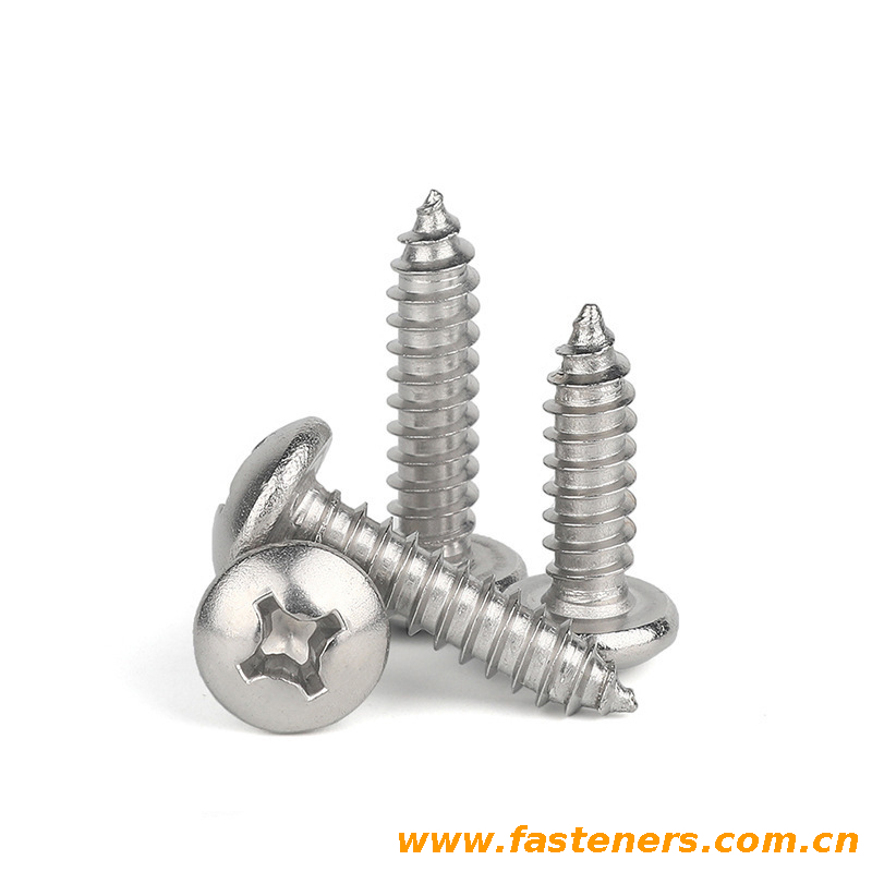 NF E25-658 Cross Recessed Pan Head Tapping Screws
