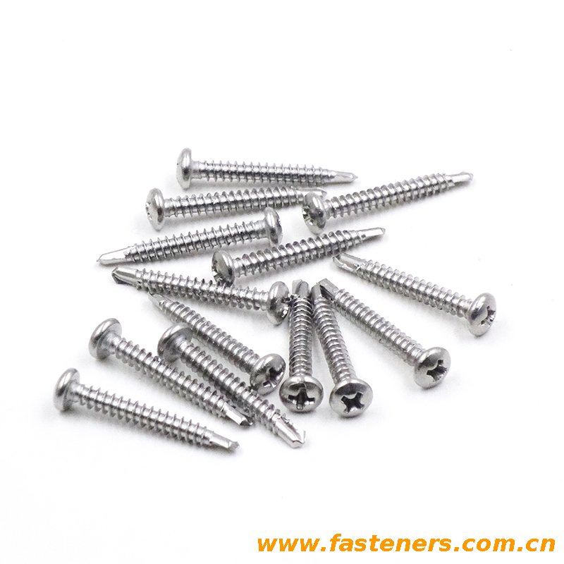 DIN7504 (N) Cross Recessed Pan Head Drilling Screws With Tapping Screw