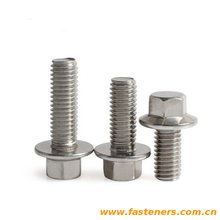 DIN6922 Hexagon Flange Bolts with Reduced Shank