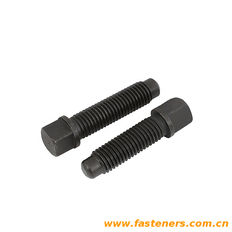 DIN480 Square Head Bolts With Collar And Short Dog Point With Rounded End
