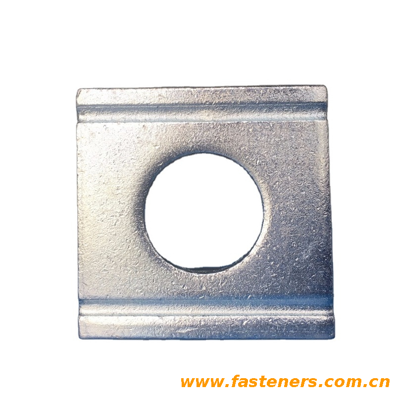 CNS156 Square Taper Washers With Double Slots For Channel