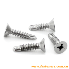 Stainless Steel DIN7504 (P) Countersunk Head Self Drilling Screw