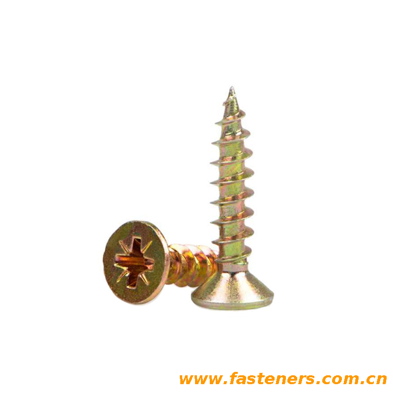 DIN 7505 (A) Particle Board Screws With Cross Recess Type Z,countersunk Head - Form A