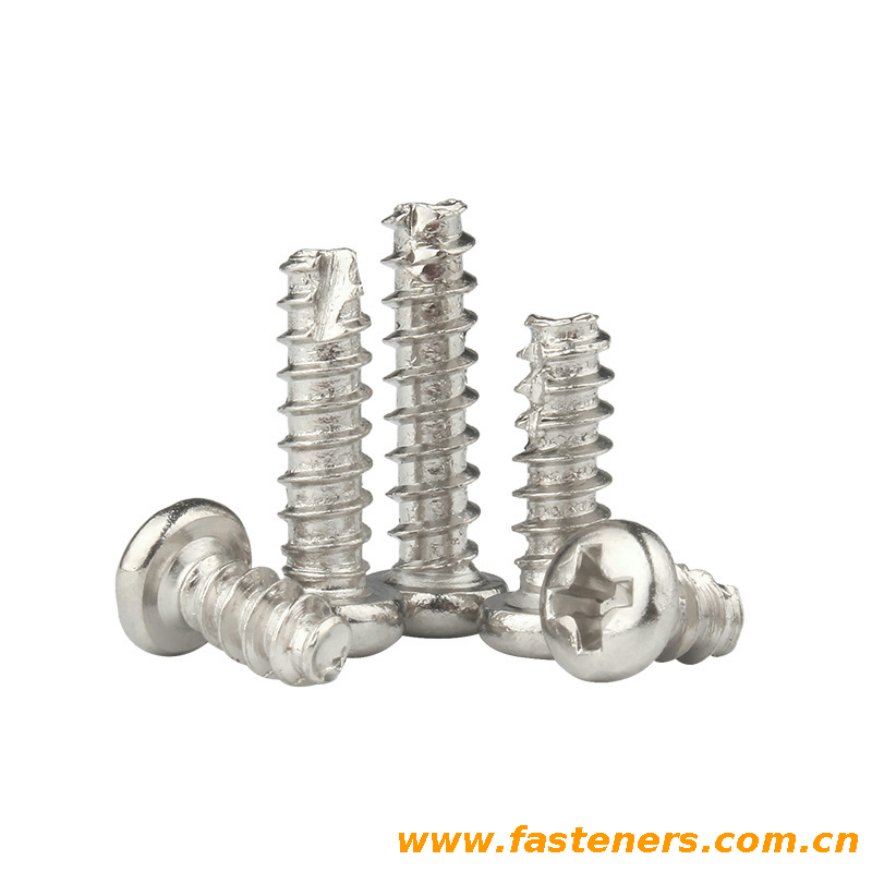 GB/T13806.2 A) Cross Recessed Pan Head Cutting Tapping Screws, Scrape Point