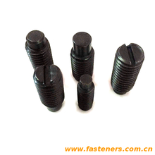 ISO7435 Slotted Set Screws With Long Dog Point