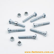 Safety Lock Screws Carbon Steel Huck Bolt with Collar