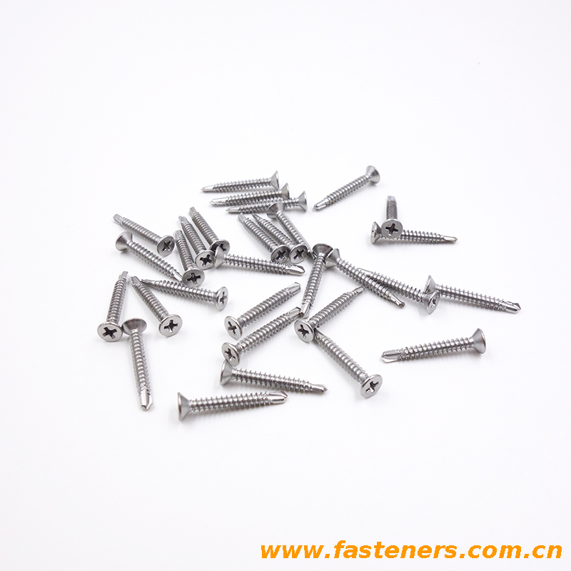 Stainless Steel DIN7504 (P) Countersunk Head Self Drilling Screw