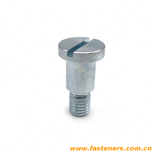 DIN923 Slotted Pan Head Screws With Shoulder