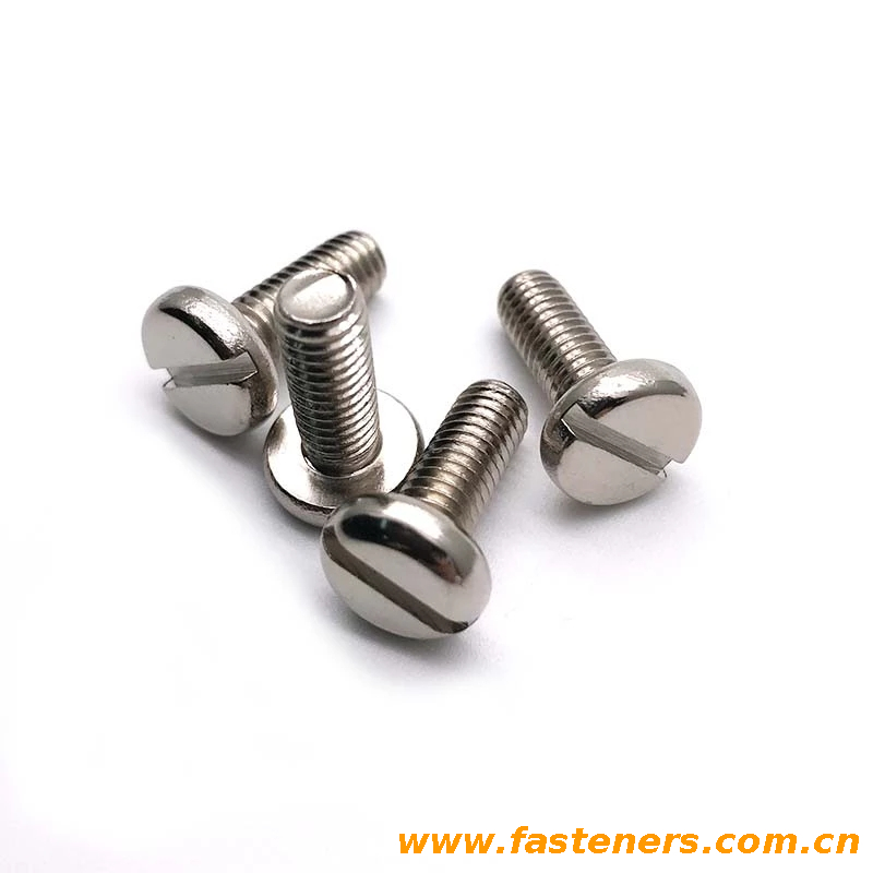 DIN84 Slotted Cheese Head Screws