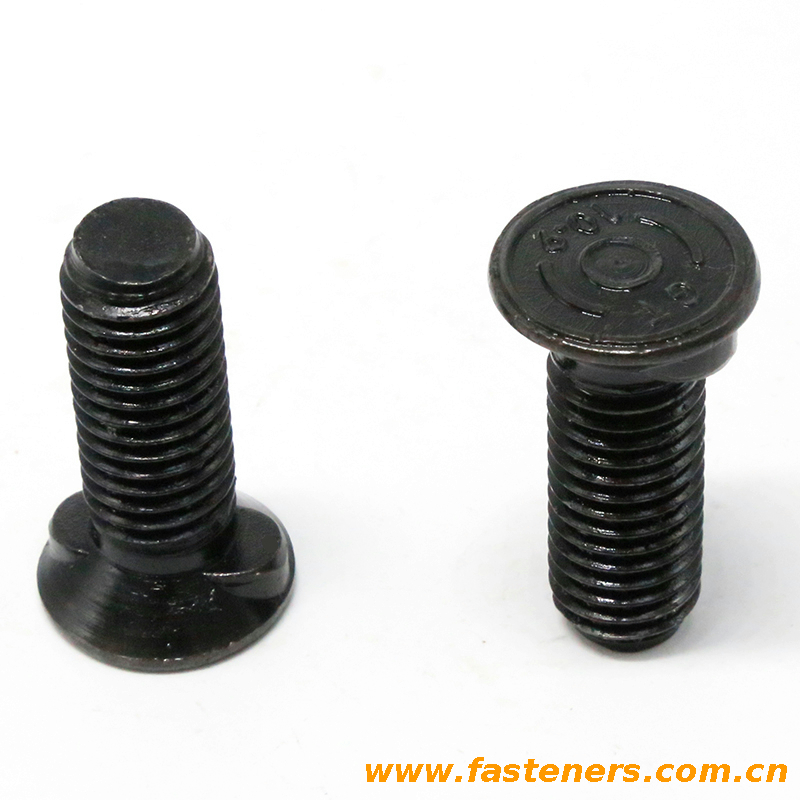 DIN11014 Agricultural Equipment Countersunk Double-nip Bolts Sinkings Metric Thread Finish