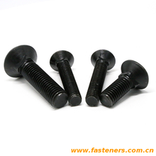 BS325 Black Counersunk Square Neck Bolts For Woodwork