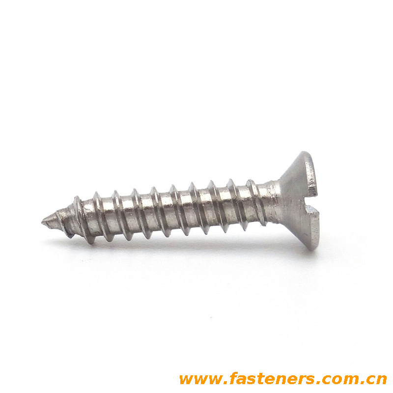 IFI502 Metric Slotted Countersunk Head Tapping Screws