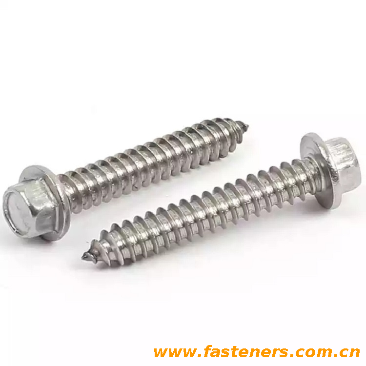ASME B18.6.4 Hex Washer Head Tapping Screws