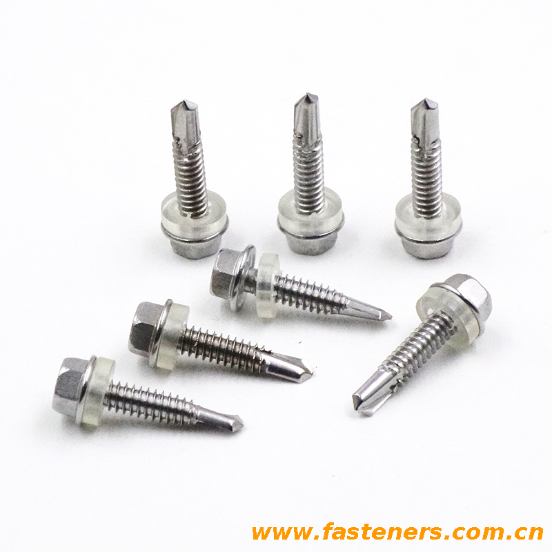 GB/T15856.4 Stainless steel hex head roofing Screw, Self drilling screw ,hex head self tapping roofing screw