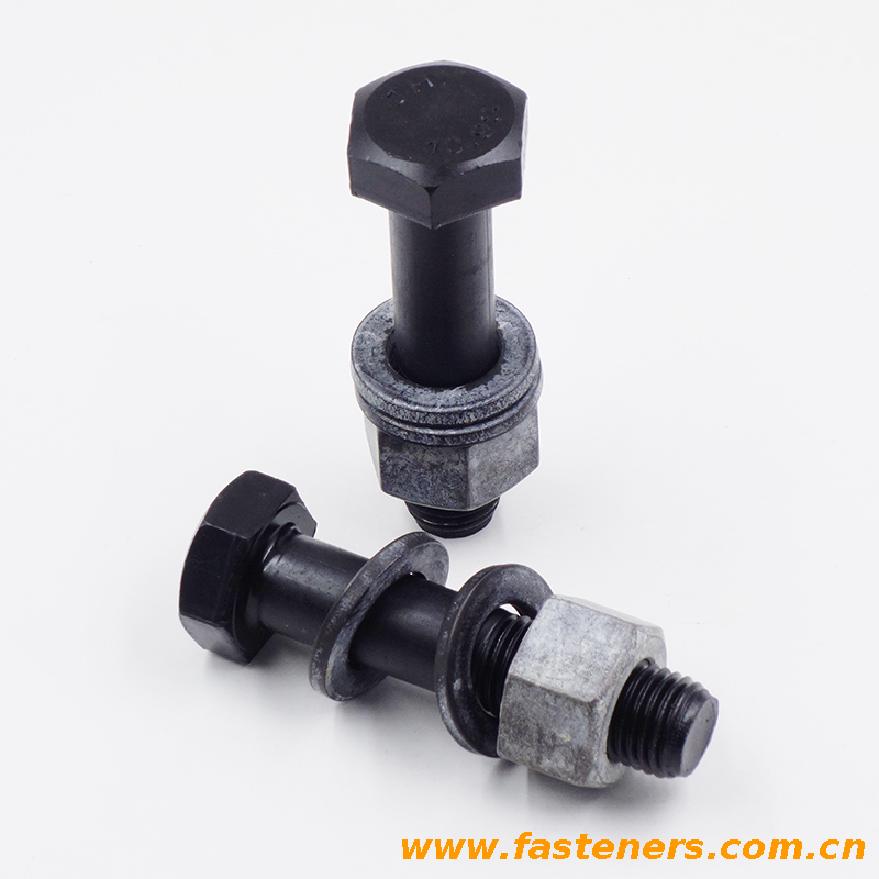 DIN6914 High Strength Hexagon Bolts With Large Widths Across Flats For Structural Bolting